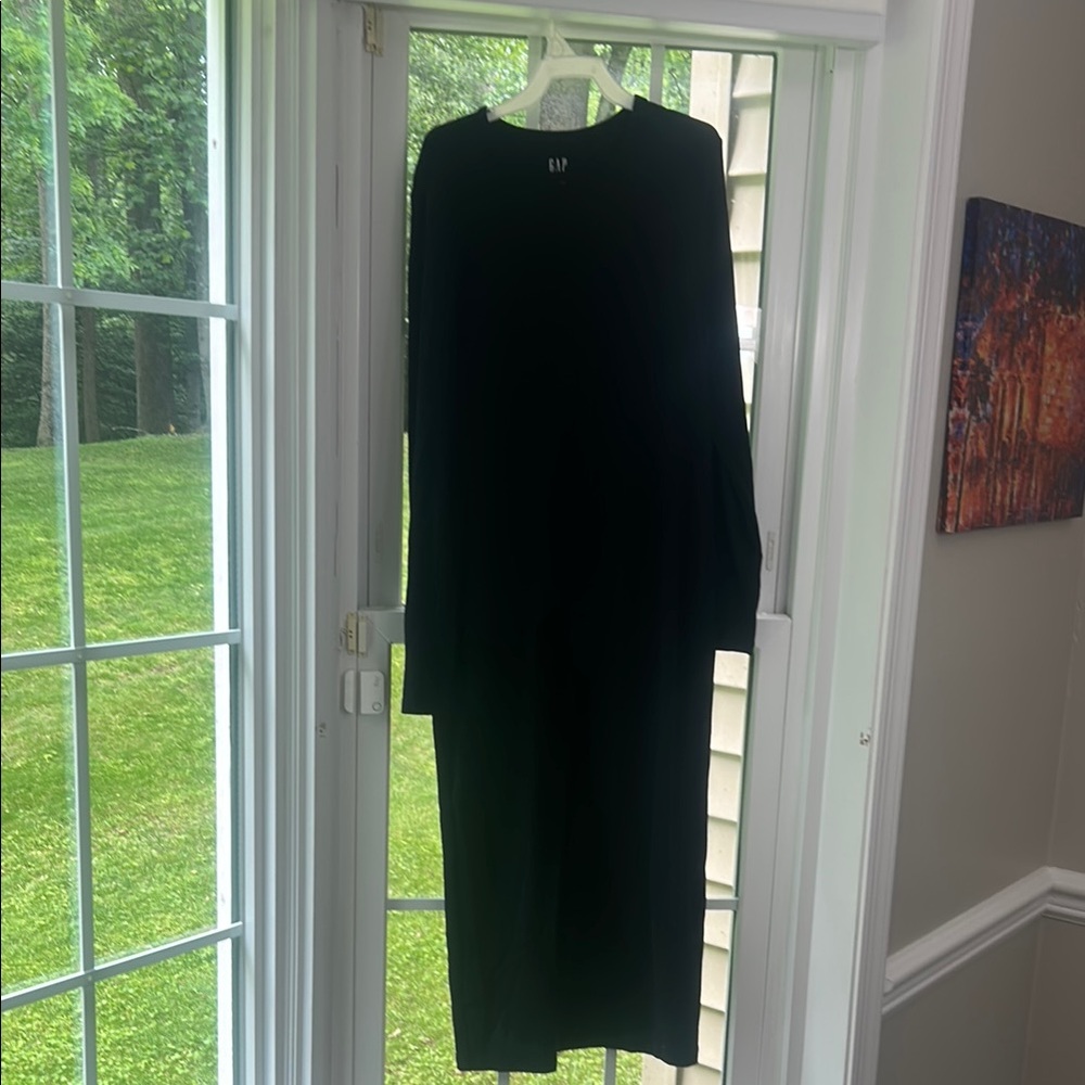 GAP Classic Black Long Sleeve Dress